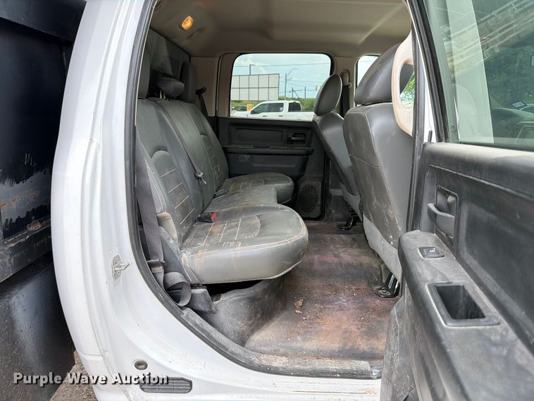 image for item ED5335 2018 RAM 5500 Crew Cab dump truck