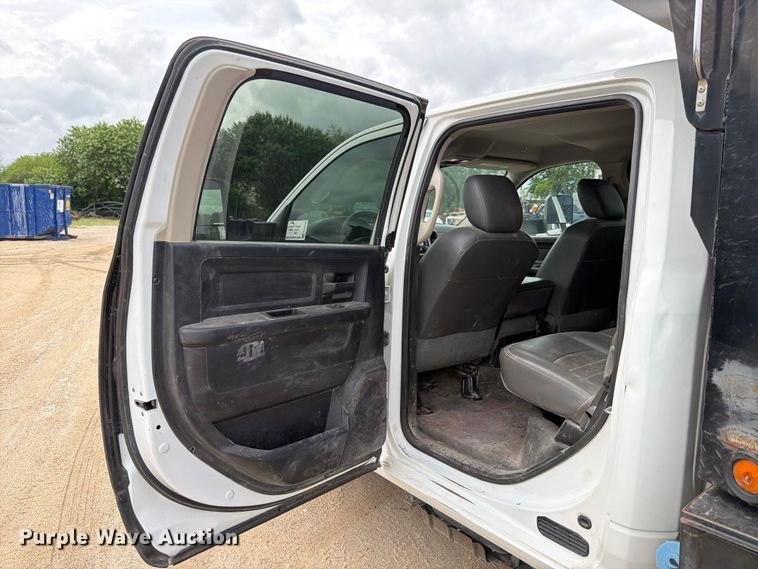 image for item ED5335 2018 RAM 5500 Crew Cab dump truck