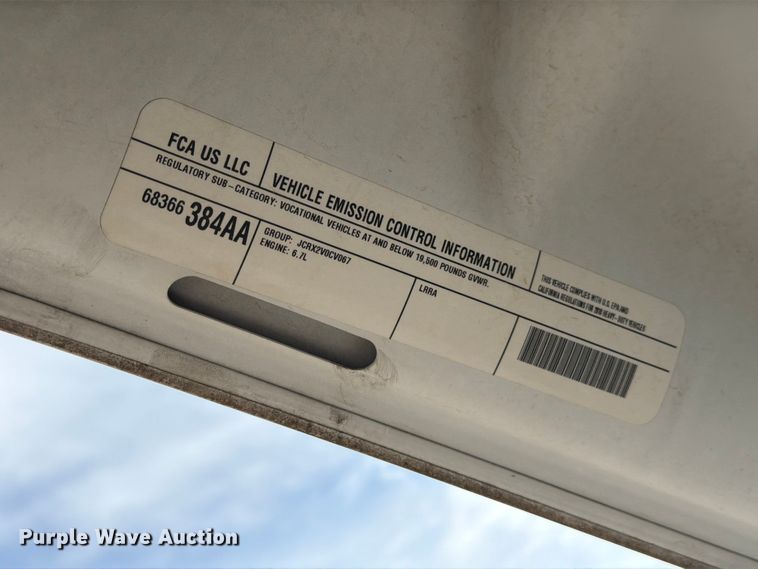 image for item ED5335 2018 RAM 5500 Crew Cab dump truck