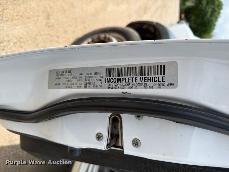 image for item ED5335 2018 RAM 5500 Crew Cab dump truck