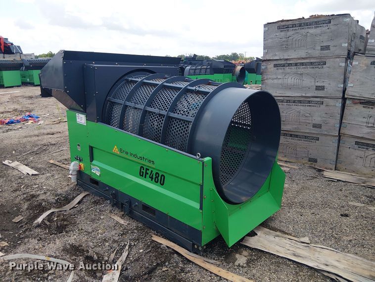 image for item EE1566 Erie Industries GF480 trommel screen