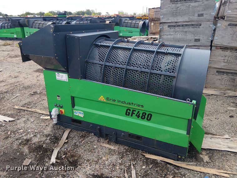 image for item EE1566 Erie Industries GF480 trommel screen