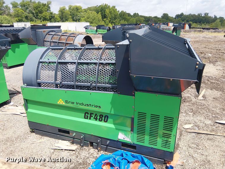image for item EE1566 Erie Industries GF480 trommel screen