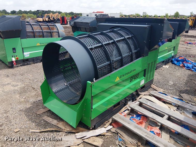 image for item EE1567 Erie Industries GF480 trommel screen