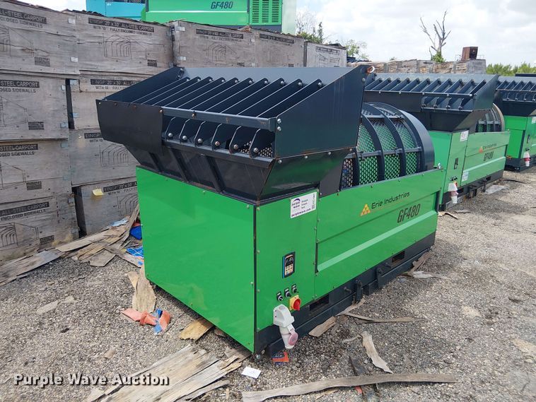 image for item EE1567 Erie Industries GF480 trommel screen