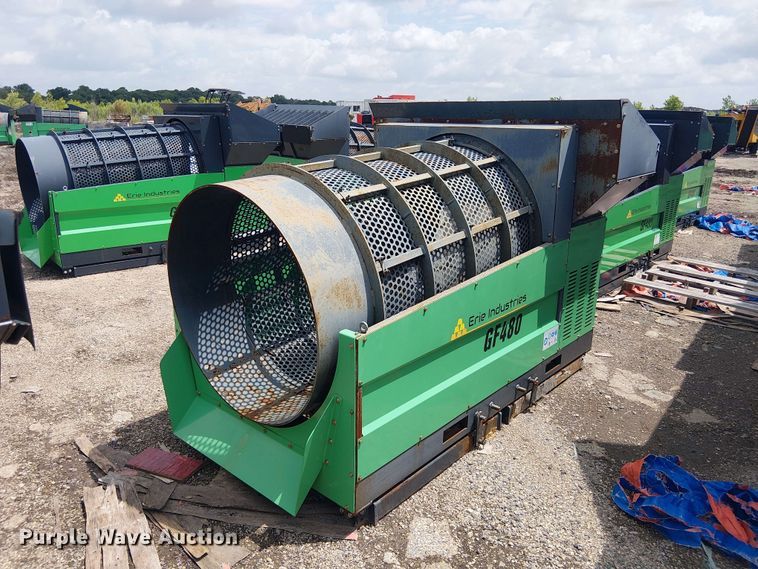 Erie Industries GF480 trommel screen