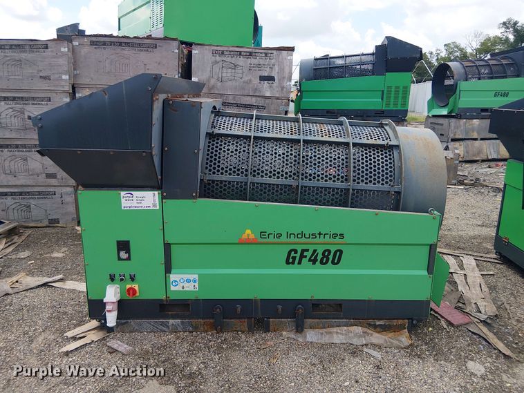 image for item EE1568 Erie Industries GF480 trommel screen