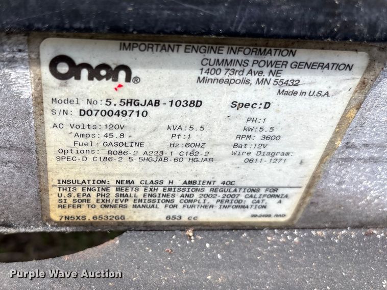 image for item EF1044 2006 Ford F550 RV