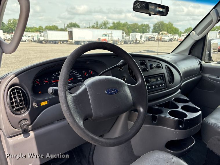 image for item EG9122 2008 Ford E150 handicap accessible prisoner transport van