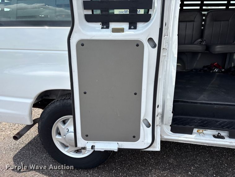 image for item EG9122 2008 Ford E150 handicap accessible prisoner transport van