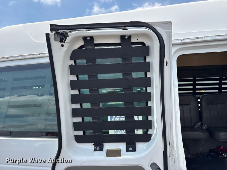 image for item EG9122 2008 Ford E150 handicap accessible prisoner transport van
