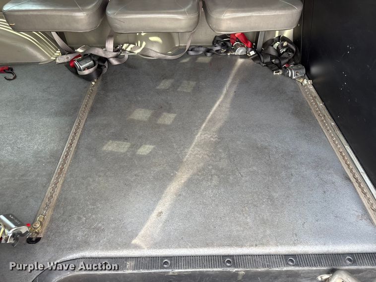 image for item EG9122 2008 Ford E150 handicap accessible prisoner transport van