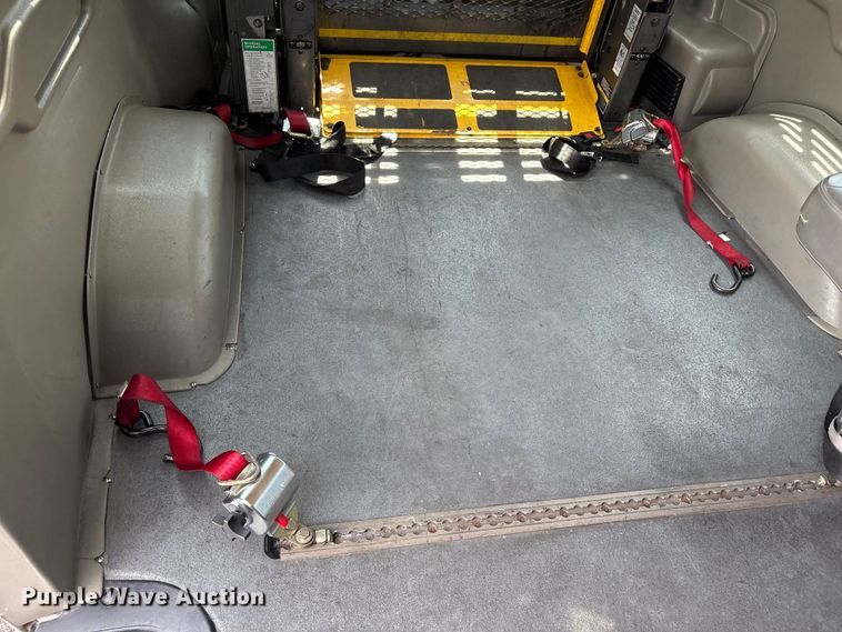 image for item EG9122 2008 Ford E150 handicap accessible prisoner transport van