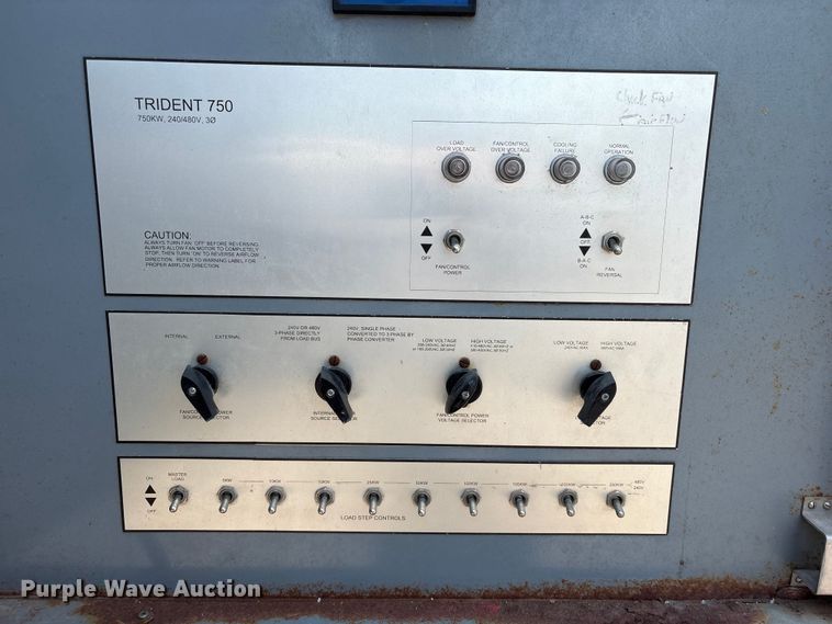 image for item EG9158 2002 Simplex loadbank trailer