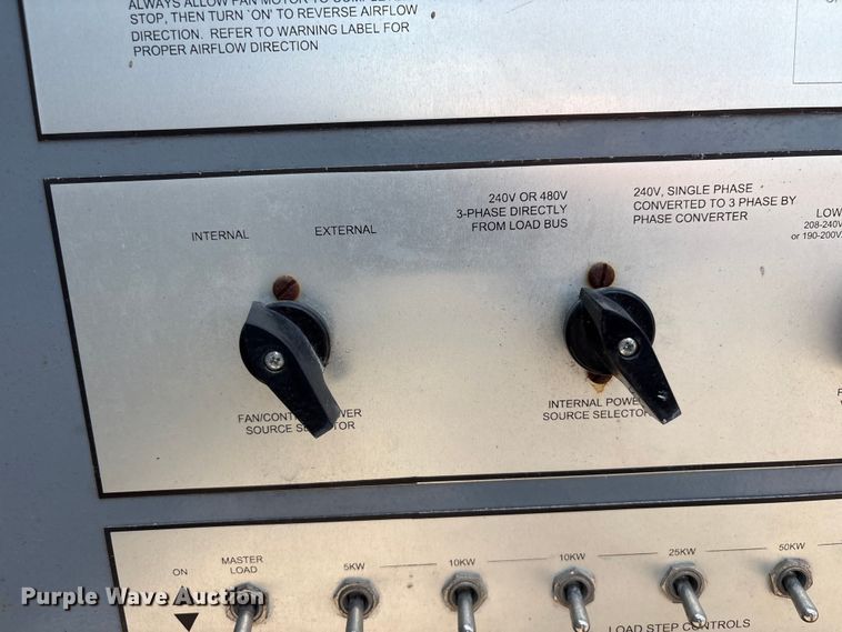 image for item EG9158 2002 Simplex loadbank trailer