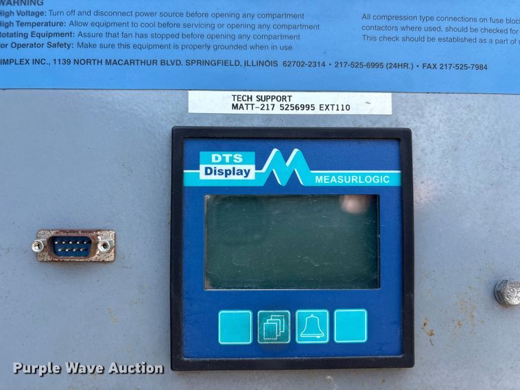image for item EG9158 2002 Simplex loadbank trailer