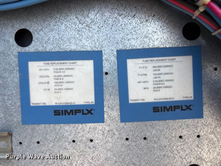 image for item EG9158 2002 Simplex loadbank trailer