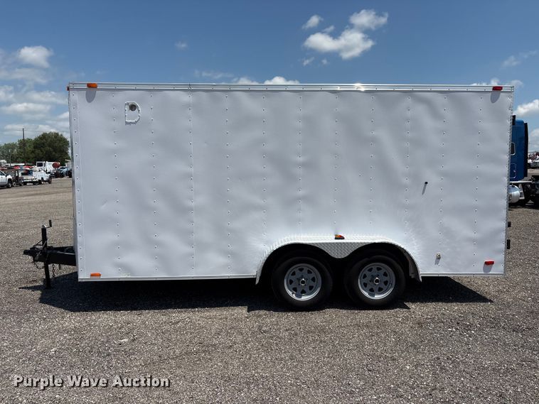 image for item EG9159 2014 Forest River enclosed cargo trailer