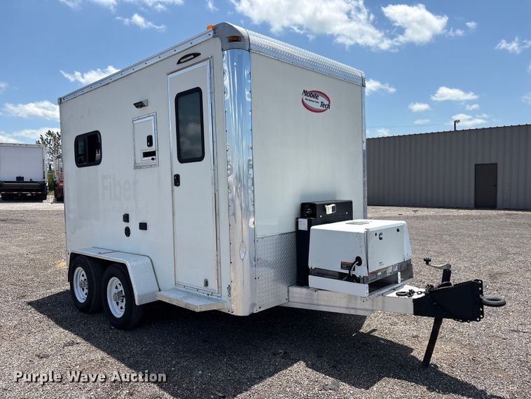 image for item EG9177 2019 Mobile Tech MTT712TA2 fiber optic splicing trailer