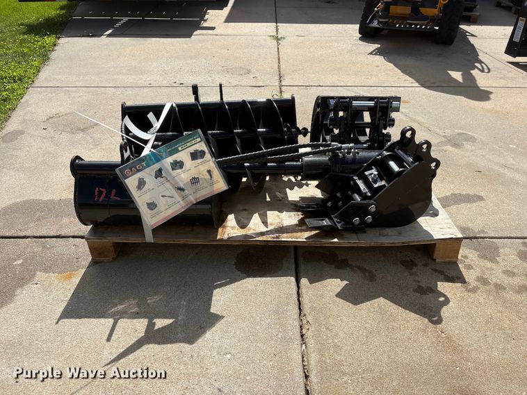 image for item EI5890 2026 AGT 12EX-ATA mini excavator attachments
