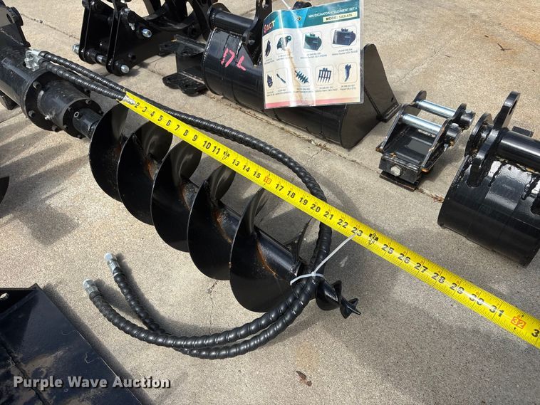 image for item EI5890 2026 AGT 12EX-ATA mini excavator attachments