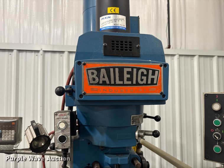image for item EM5105 2018 Baileigh VM-1054-3 milling machine