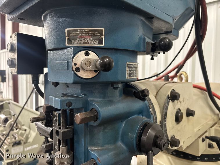 image for item EM5105 2018 Baileigh VM-1054-3 milling machine