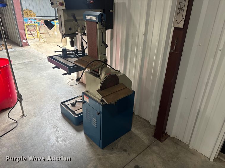 image for item EM5107 2019 Baileigh DBG-106 combination belt & disc grinder