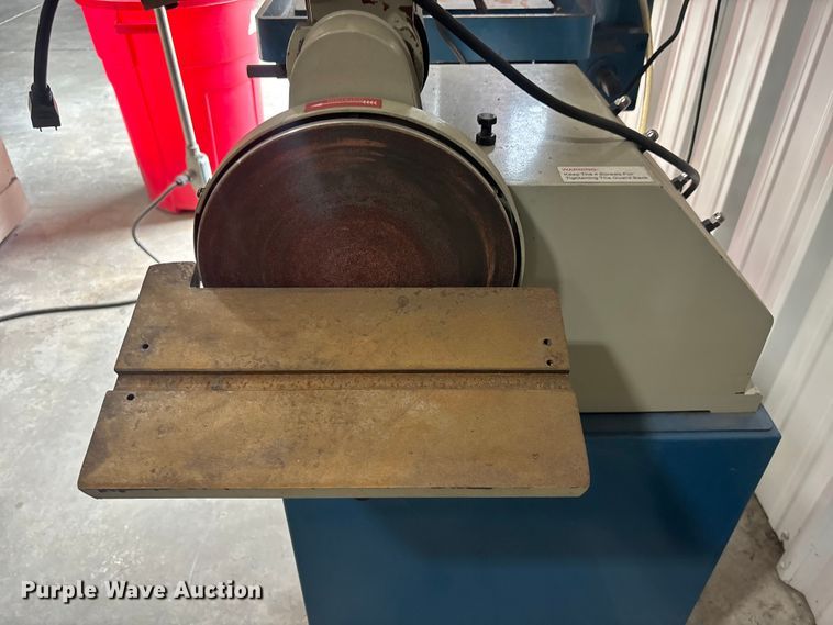 image for item EM5107 2019 Baileigh DBG-106 combination belt & disc grinder