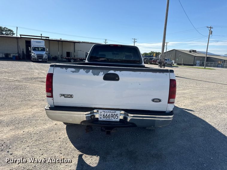image for item EN0434 2001 Ford F150 Ext. Cab pickup truck