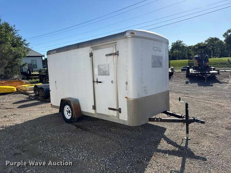 image for item EN0437 2009 Doolittle enclosed cargo trailer