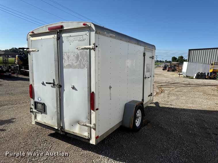 image for item EN0437 2009 Doolittle enclosed cargo trailer