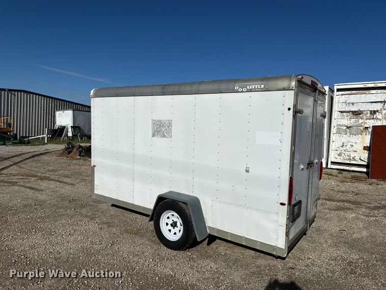 image for item EN0437 2009 Doolittle enclosed cargo trailer