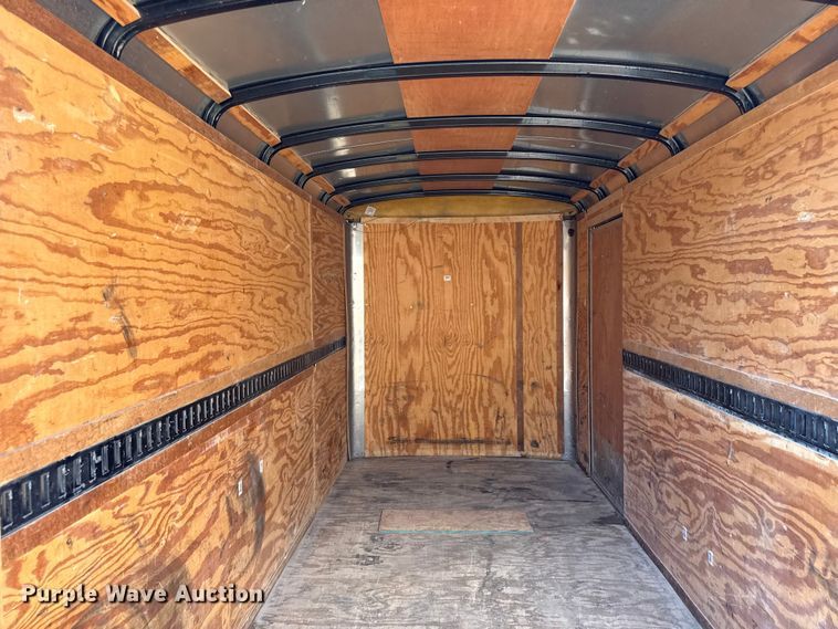 image for item EN0437 2009 Doolittle enclosed cargo trailer