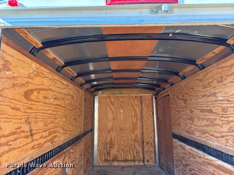 image for item EN0437 2009 Doolittle enclosed cargo trailer