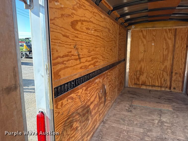 image for item EN0437 2009 Doolittle enclosed cargo trailer