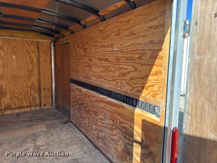 image for item EN0437 2009 Doolittle enclosed cargo trailer