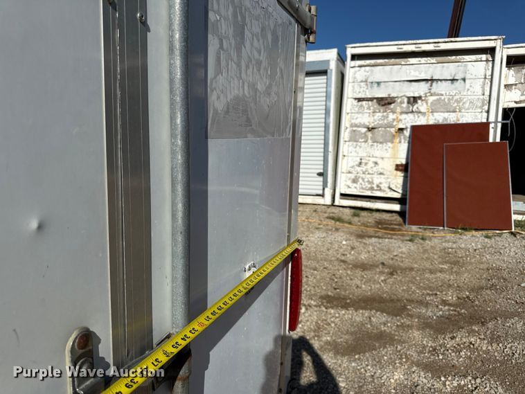 image for item EN0437 2009 Doolittle enclosed cargo trailer
