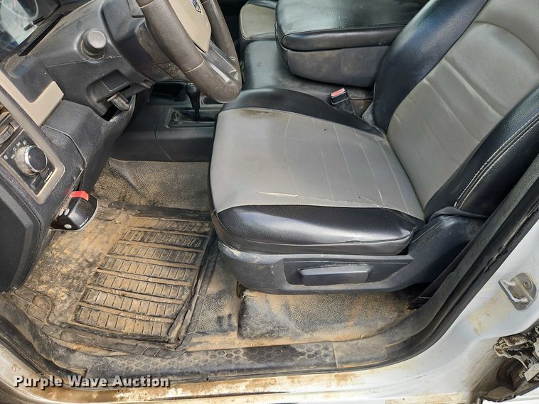 image for item EO7067 2011 Dodge Ram 3500 Crew Cab utility bed pickup truck