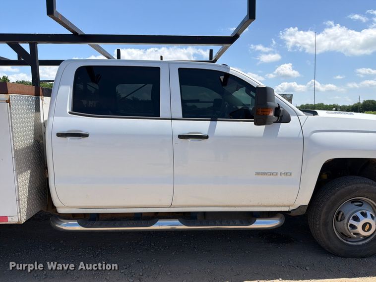 image for item EQ8003 2016 Chevrolet Silverado 3500HD Crew Cab utility bed pickup truck