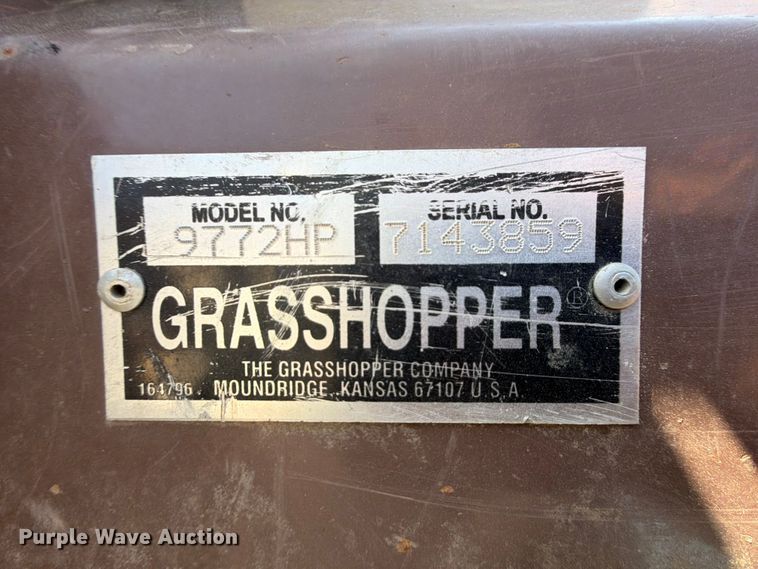 image for item EQ8004 Grasshopper 932 ZTR lawn mower