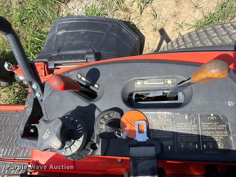 image for item EQ8005 Kubota ZD1211 ZTR lawn mower