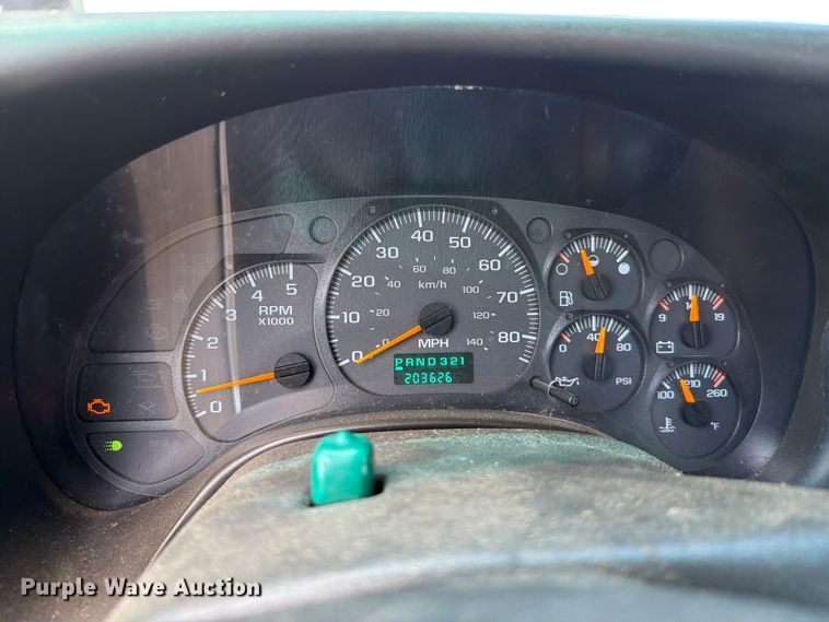 image for item EQ8008 2006 GMC C5500 flatbed truck