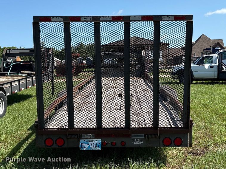 image for item EQ8011 2016 Elite Trailers utility trailer