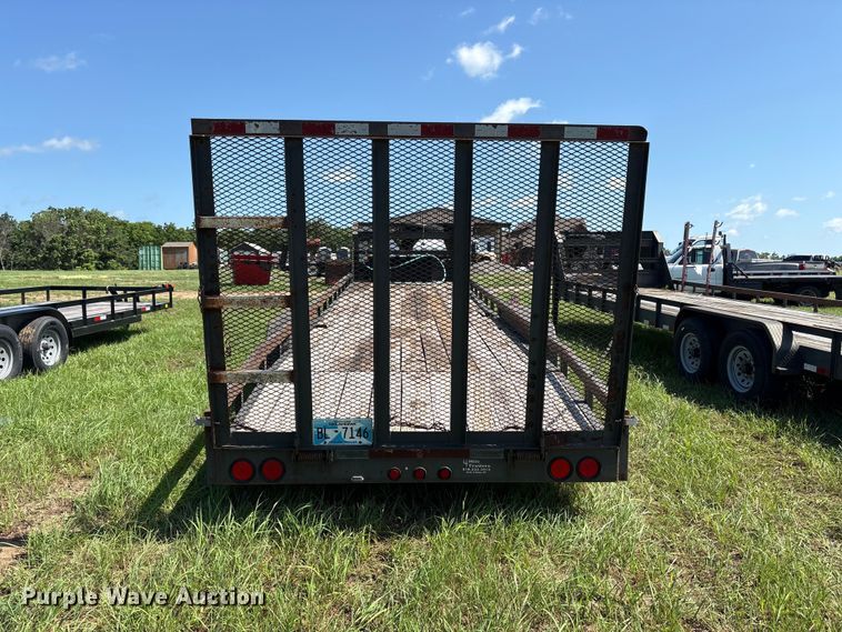 image for item EQ8012 2016 Elite Trailers utility trailer