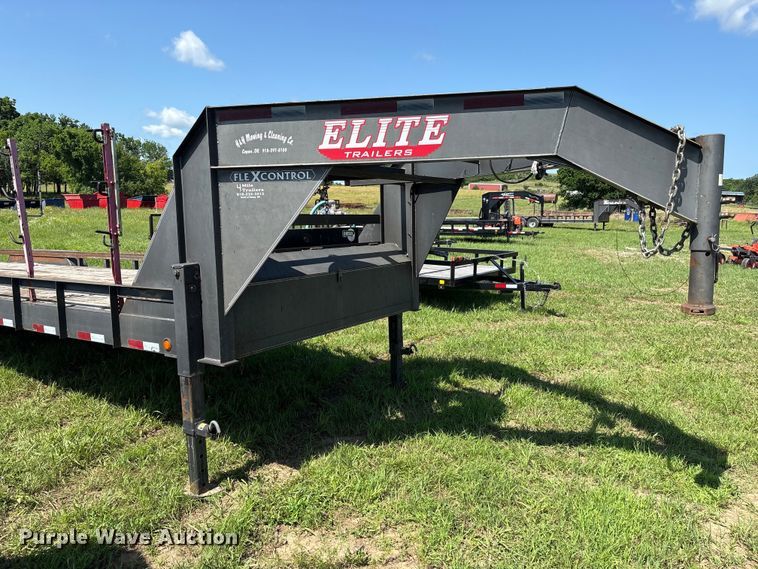 image for item EQ8012 2016 Elite Trailers utility trailer