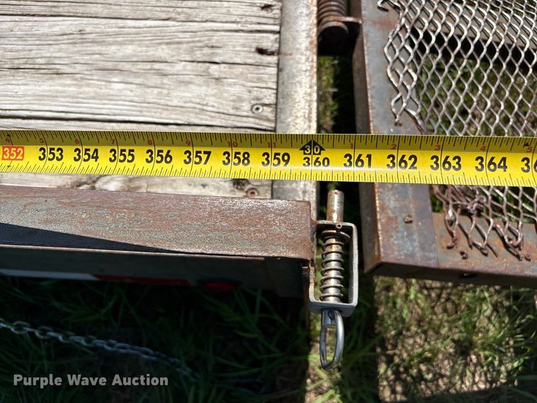 image for item EQ8012 2016 Elite Trailers utility trailer