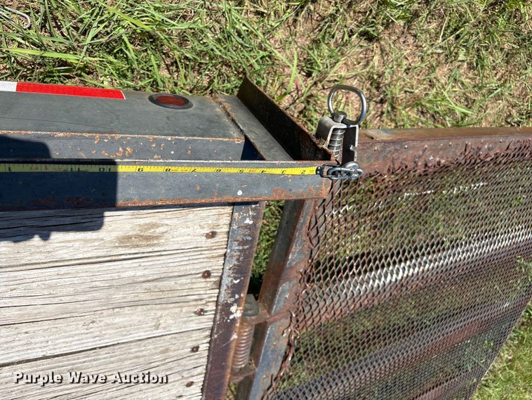 image for item EQ8012 2016 Elite Trailers utility trailer