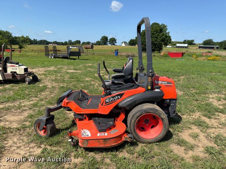 image for item EQ8014 Kubota ZD1211L ZTR lawn mower