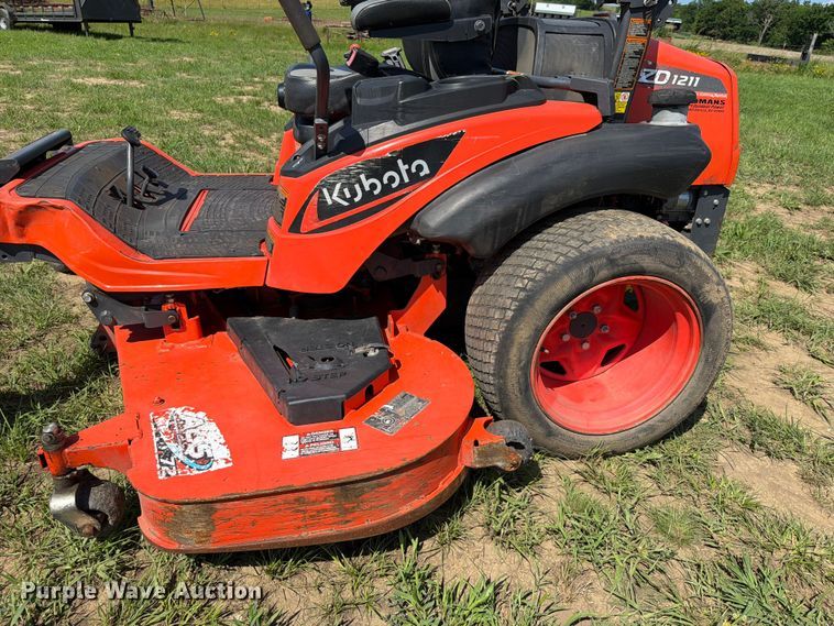 image for item EQ8014 Kubota ZD1211L ZTR lawn mower